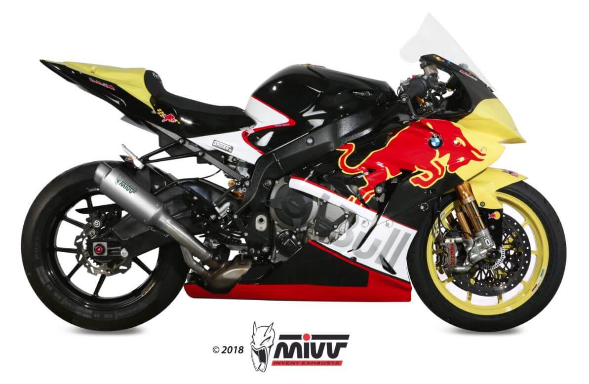 MIVV GP Pro Titanium Slip-On Exhaust '17-'18 BMW S 1000 RR