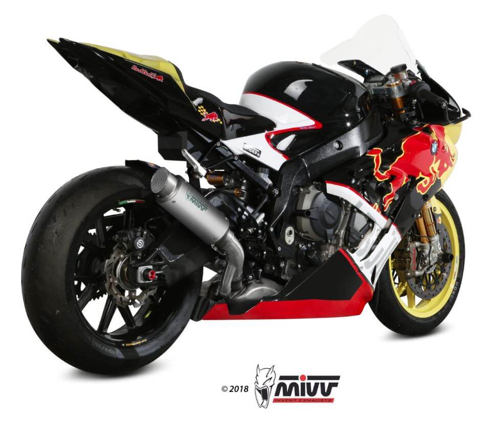 MIVV GP Pro Titanium Slip-On Exhaust '17-'18 BMW S 1000 RR