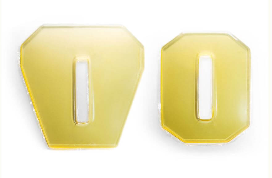 LuiMoto Premium Gold Gel Insert Pad for Motorcycle Seat