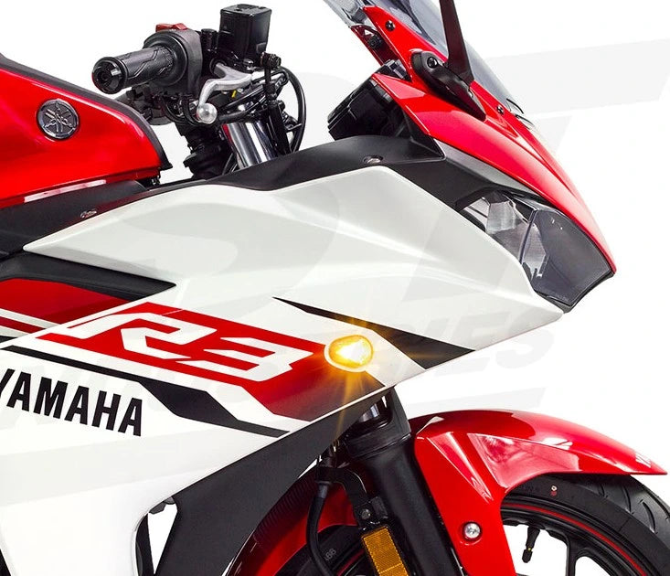 TST Industries LED Front Flushmount Turn Signals for Yamaha | FLY09