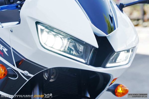 Motodynamic Full LED Projection Headlight with DRL '13-'23 Honda CBR600RR
