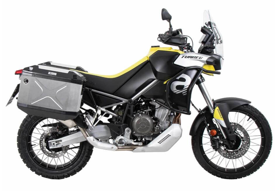 Hepco & Becker Xplorer Cutout Side Carrier Kit '22-'23 Aprilia Tuareg 660