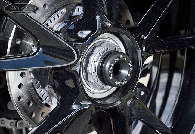 Sato Racing Rear Axle Sliders '22-'23 Triumph Speed Triple 1200 RR/RS