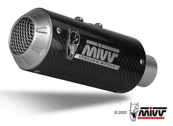 MIVV MK3 Carbon Slip-On Exhaust '17-'20 BMW S 1000 R