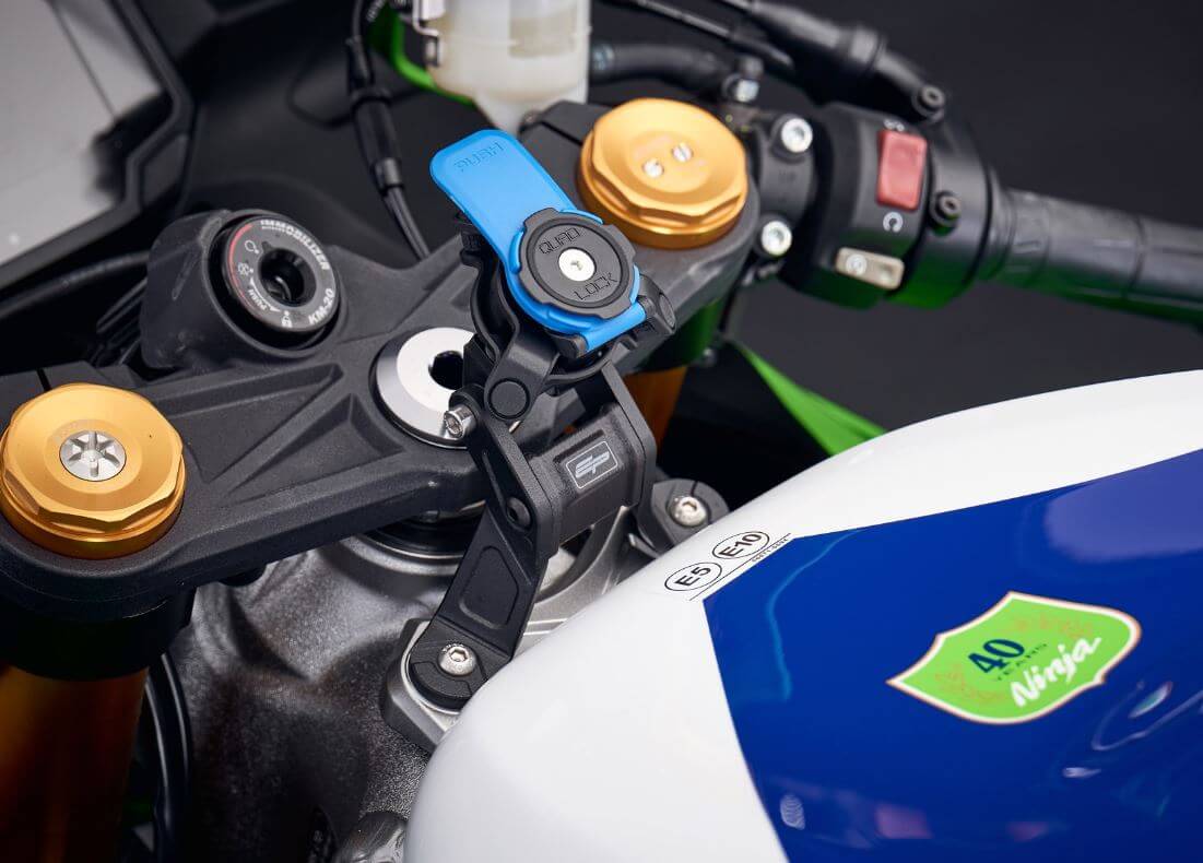 Evotech Performance Quad Lock Sat Nav Mount 24-25 Kawasaki ZX-6R
