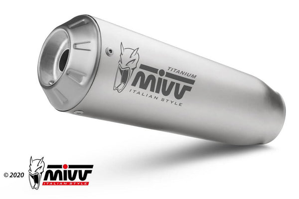 MIVV X-M1 Titanium Slip-On Exhaust '17-'20 BMW S 1000 R