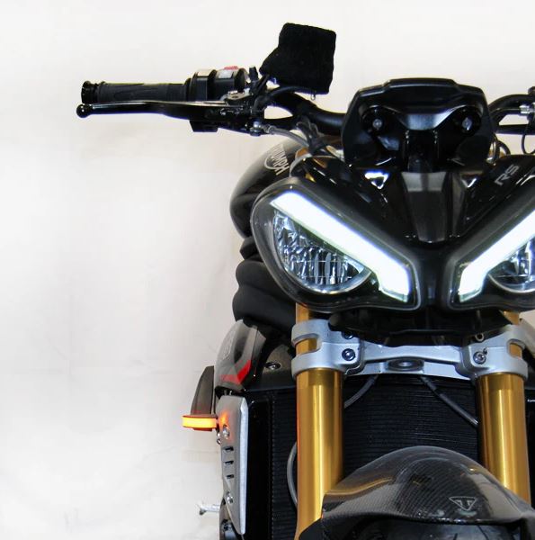 New Rage Cycles Front Turn Signals '21+ Triumph Speed Triple 1200 RS
