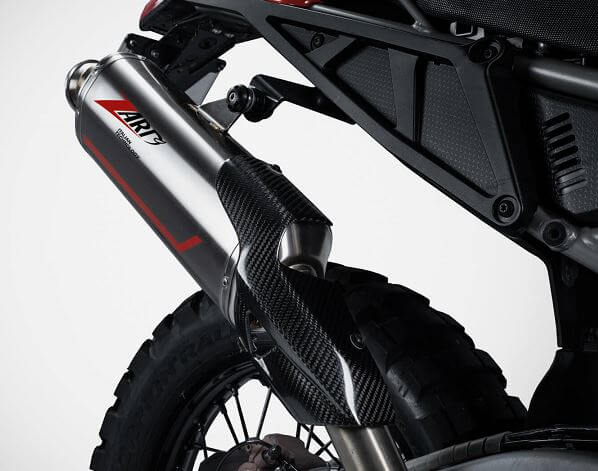 ZARD Sabbia Racing Slip-On Exhaust for '22-'23 Aprilia Tuareg 660