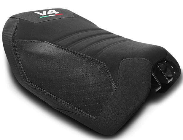 LuiMoto Grezzo Rider Seat Cover '21-'23 Ducati Multistrada V4