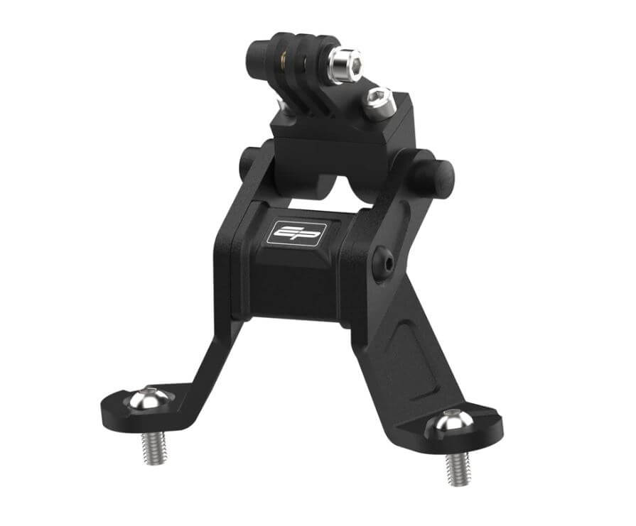 Evotech Performance Action Cam Compatible Sat Nav Mount '24+ Kawasaki Ninja ZX-6R