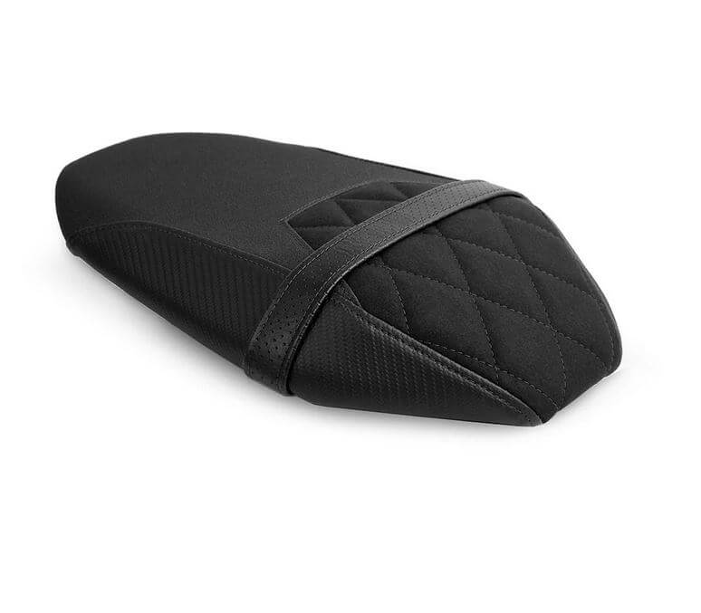 LuiMoto Diamond Seat Cover Kawasaki Ninja ZX-6R 19-24 | Passenger