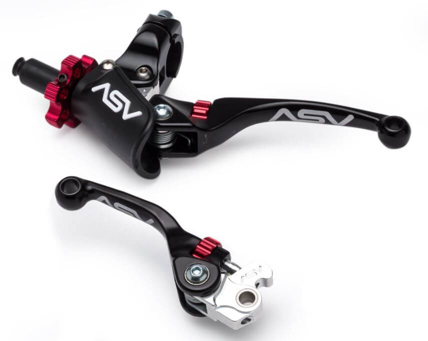 ASV F4 Pro Off-Road Brake & Clutch Levers '21-'24 Yamaha YZ 65 / 85