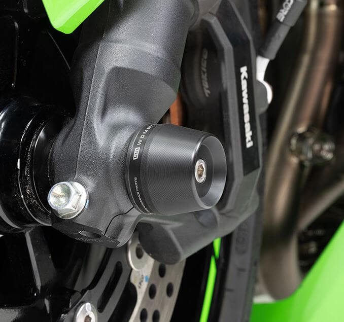 Womet-Tech Fork Slider Crash Protection 23-25 Kawasaki ZX-4RR
