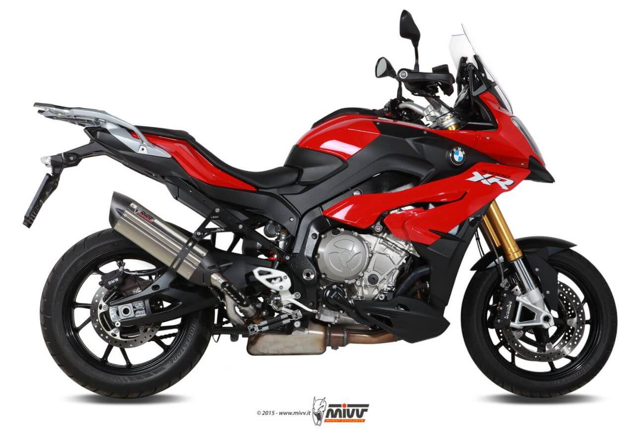 MIVV Suono Stainless Steel Slip-On Exhaust '15-'19 BMW S 1000 XR