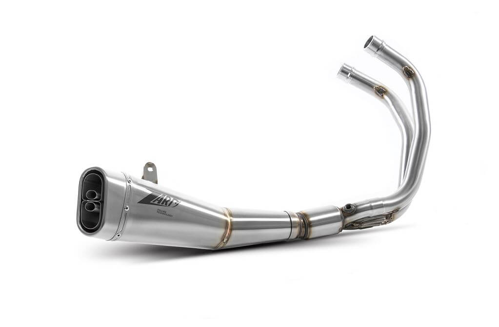 ZARD 2>1 Racing Stainless Steel Full Exhaust '17-'23 Yamaha MT-07 / XSR700