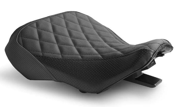 LuiMoto Diamond Rider Seat Cover '18-'23 Honda CB300R