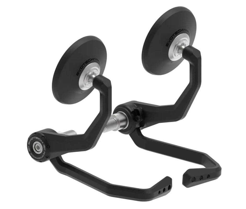 Evotech Performance Bar End Mirrors & Lever Guards '16-'23 Yamaha MT-10