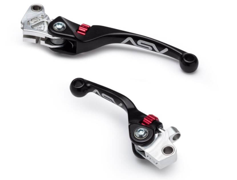 ASV F4 Off-Road Brake & Clutch Levers '15-'24 Yamaha YZ 250FX