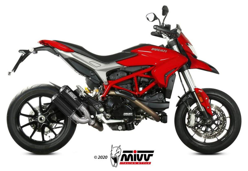 MIVV MK3 Carbon Slip-On Exhaust '16-'18 Ducati Hypermotard 939