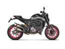 Akrapovic Slip-On Line (Titanium) Exhaust 21-24 Ducati Monster 937/937+