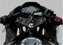 WoodCraft Clip-Ons Assembly Black Bars for '08-'12 Kawasaki Ninja 250, '13-'17 Ninja 300
