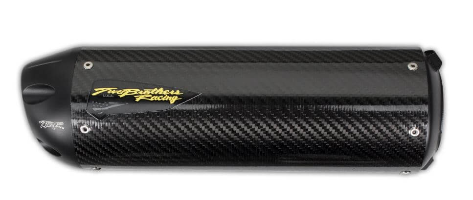 Two Brothers Slip-On Exhaust '17-'23 Suzuki SV650 SV650S