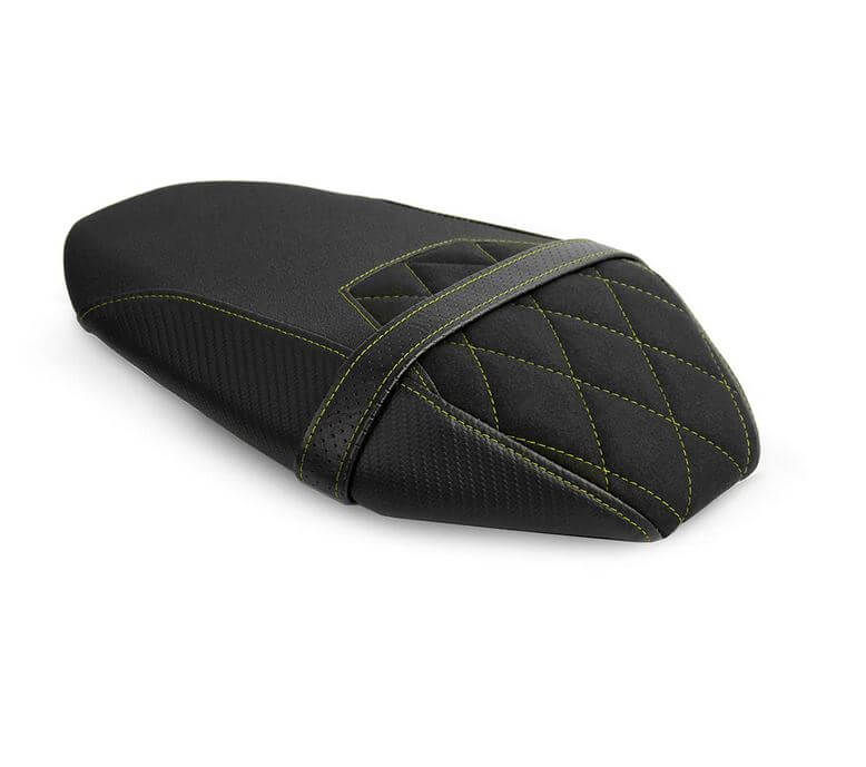 LuiMoto Diamond Seat Cover Kawasaki Ninja ZX-6R 19-24 | Passenger