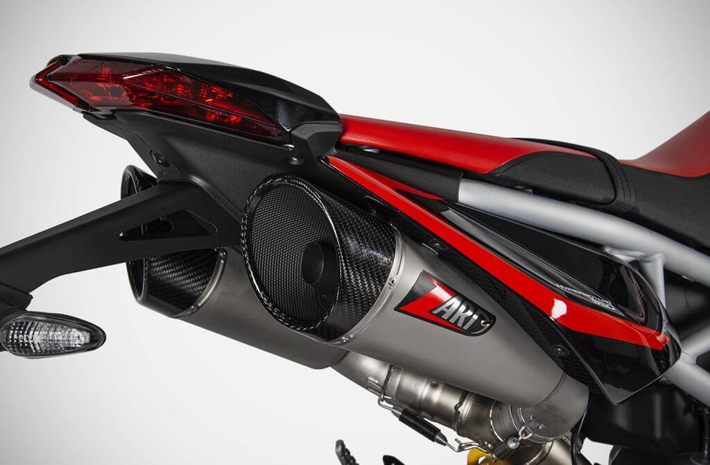 ZARD GT Racing Slip-On Exhaust '19-'23 Ducati Hypermotard 950/SP