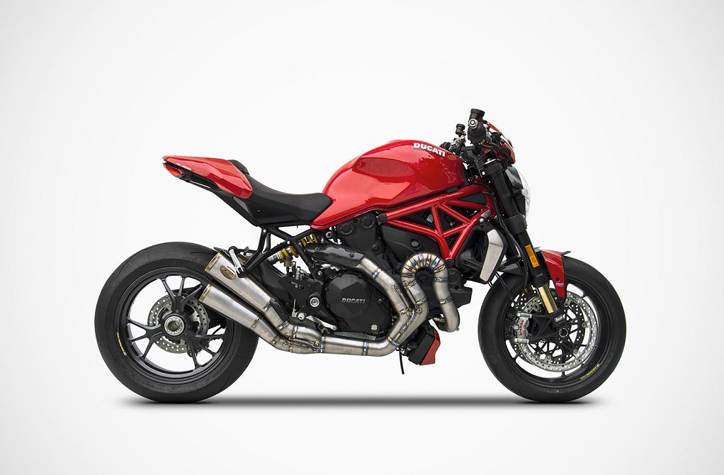 ZARD Racing Full Exhaust '16-'19 Ducati Monster 1200 R