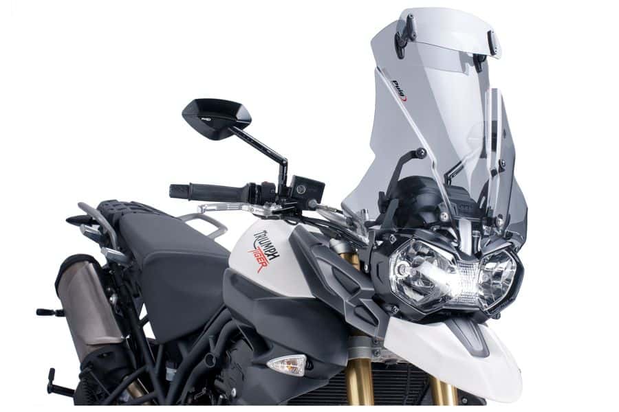 Puig Touring Windscreen w/ Visor for '11-'14 Triumph Tiger 800