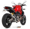MIVV MK3 Stainless Steel Slip-On Exhaust '14-'17 Ducati Monster 821