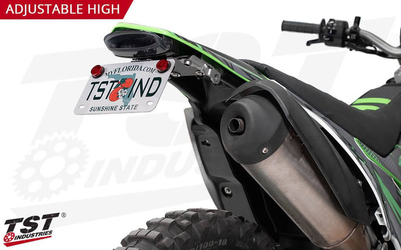 TST Integrated Tail Light + Fender Eliminator '20-'23 Kawasaki KLX230/S/SM