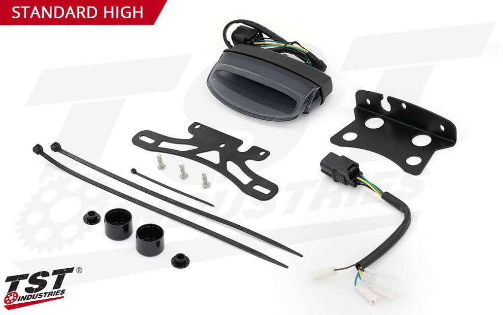 TST Integrated Tail Light + Fender Eliminator '24 Kawasaki KLX300/SM