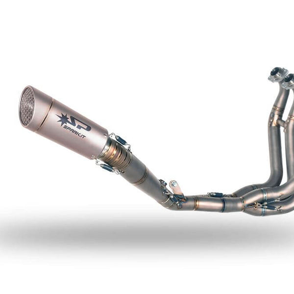 Spark Grid-O Titanium Full Exhaust '09-'23 Kawasaki ZX-6R