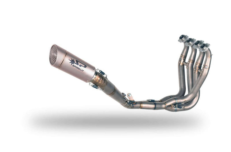 Spark Grid-O Titanium Full Exhaust '09-'23 Kawasaki ZX-6R 