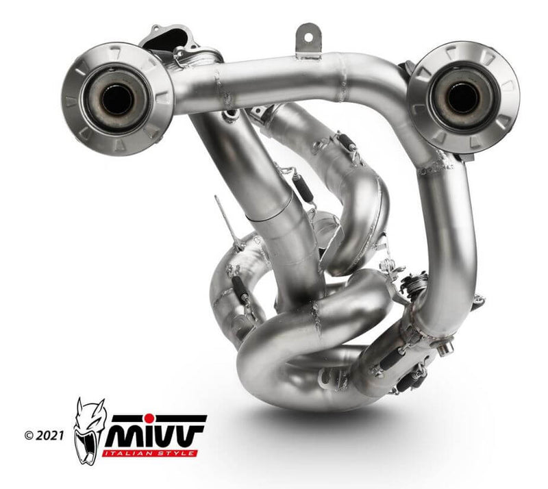 MIVV Full System EVO Titanium Exhaust '20-'23 Ducati Panigale V2