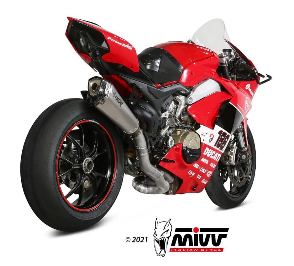MIVV Delta Race Full System EVO Titanium Exhaust '18-'22 Ducati Panigale V4