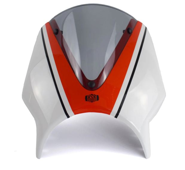 Pyramid Fly Screen 24-26 Yamaha XSR 900 | Legend Red