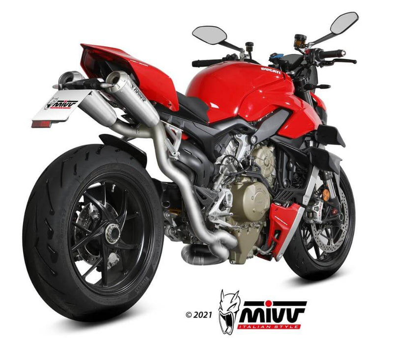 MIVV X-M1 Full System EVO Titanium Exhaust '20-'22 Ducati Streetfighter V4