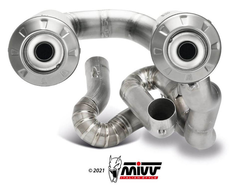 MIVV X-M1 Full System EVO Titanium Exhaust '20-'22 Ducati Streetfighter V4