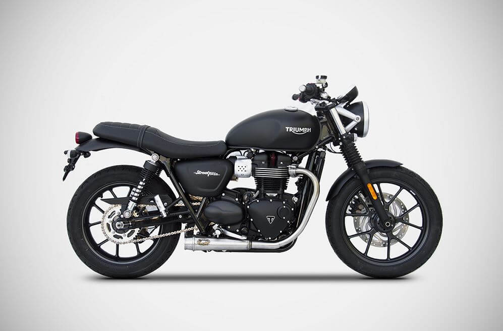 ZARD Racing Slip-On Exhaust '16-'20 Triumph Street Twin 900