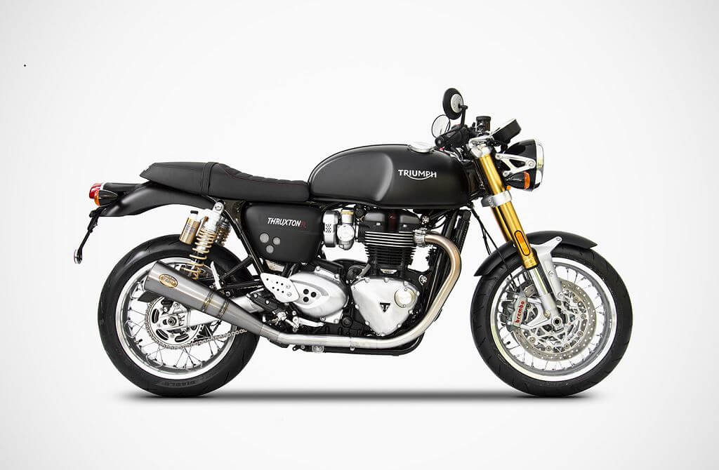 ZARD Racing Slip-On Exhaust '17-'20 Triumph Thruxton-R 1200