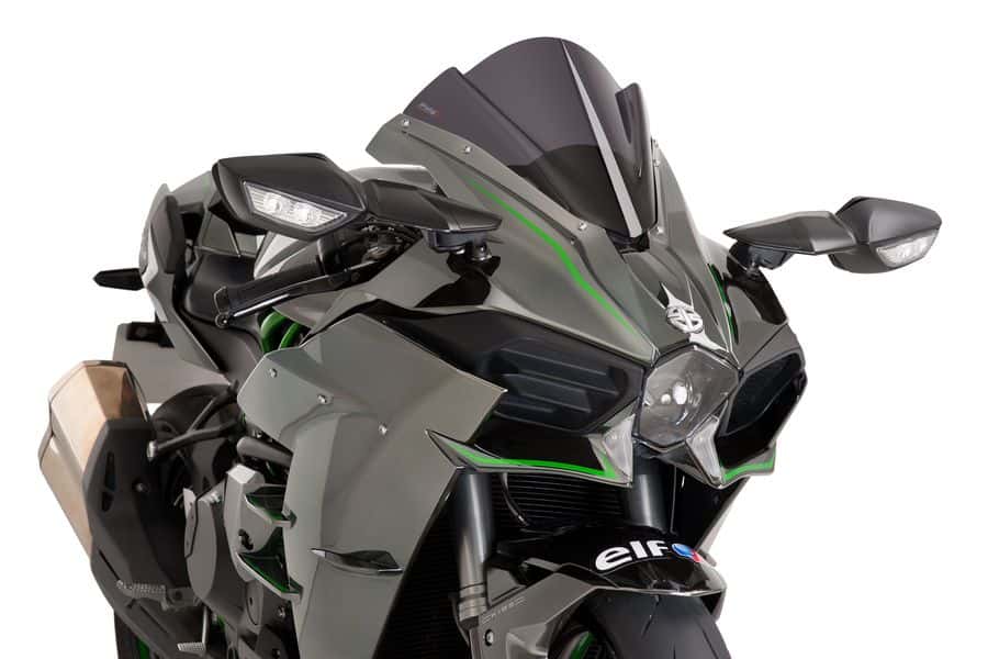 Buy Puig Z-Racing Windscreen for '15-'21 Kawasaki Ninja H2 