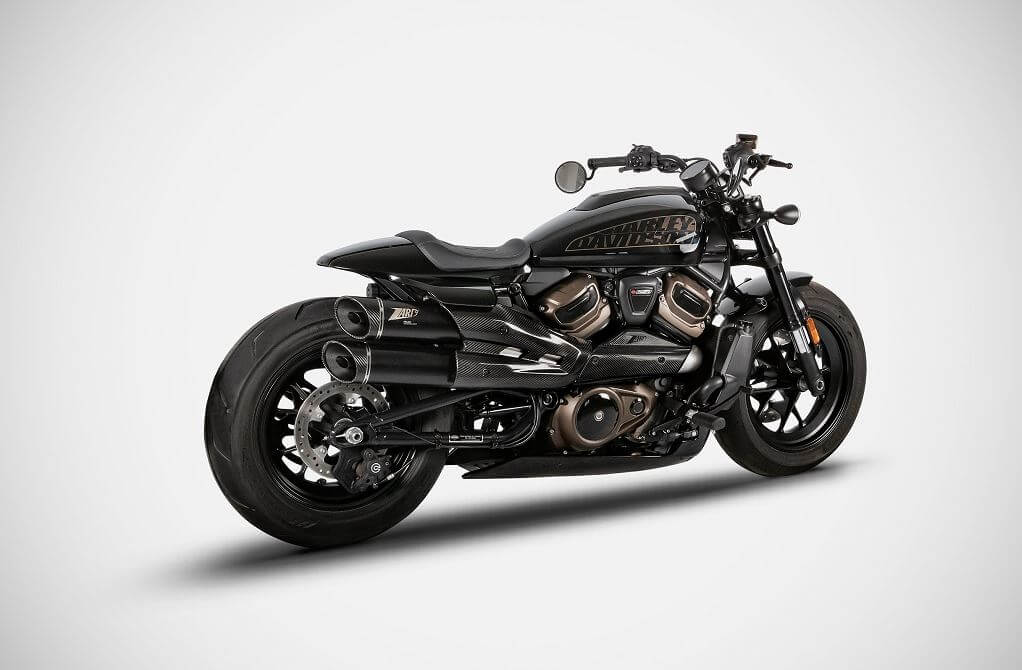 Zard Racing GT Slip-On Exhaust 21-24 Harley Davidson Sportster S