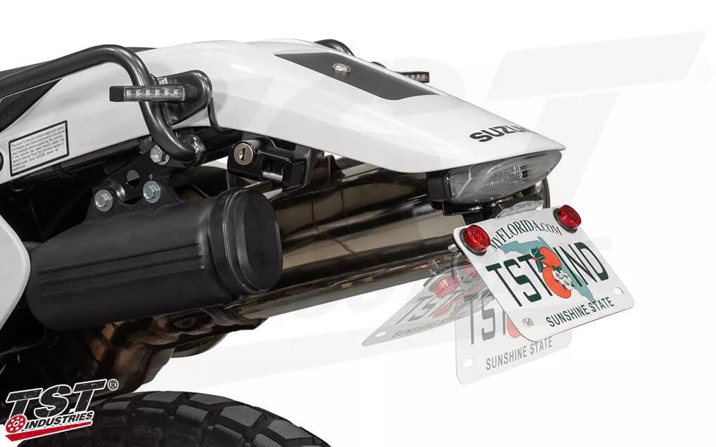 pedestal DAB brrrsos yokosquad M ロンT TST Integrated Tail Light + Fender Eliminator '00-'24 Suzuki DRZ400S/D