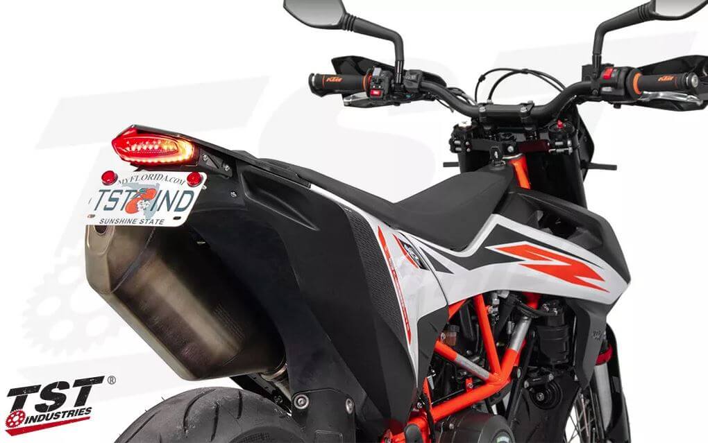 TST Integrated Tail Light + Fender Eliminator '19+ KTM SMC-R/Enduro