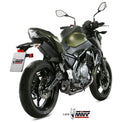 MIVV Delta Race Black Stainless Steel Full System Exhaust '17-'23 Kawasaki Ninja 650/Z650