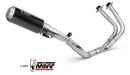 MIVV MK3 Carbon Full System Exhaust '17-'23 Kawasaki Ninja 650/Z650