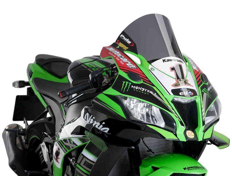Puig R-Racer Windscreen for '16-'20 Kawasaki ZX-10R
