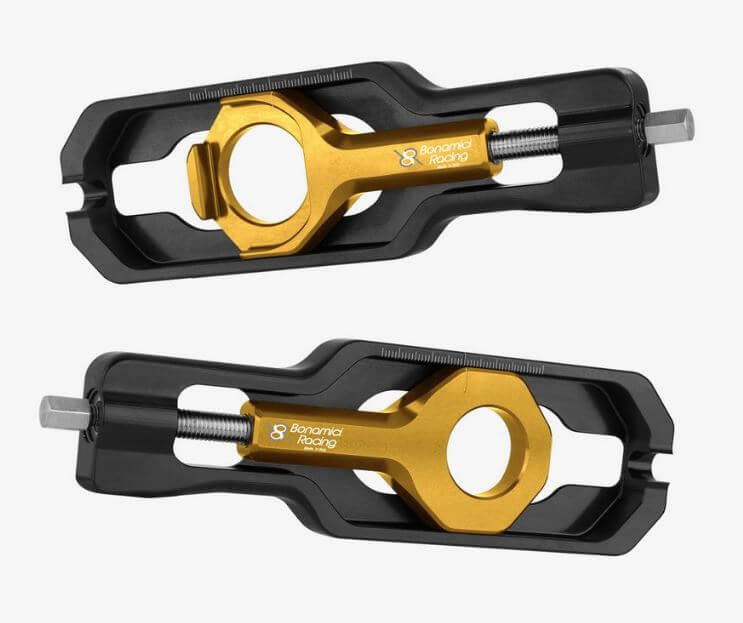 Bonamici Chain Adjusters 17-25 Suzuki GSX-R 1000, 21-25 GSX-S 1000